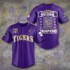 LSU Tigers Baseball National Champs 2025 Baseball Jersey  LSU1038