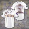 LSU Tigers Baseball National Champs 2025 Baseball Jersey  LSU1039