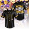 LSU Tigers Baseball National Champs 2025 Baseball Jersey  LSU1071