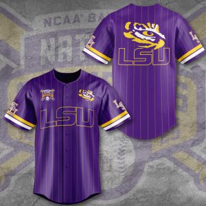 LSU Tigers Baseball National Champs 2025 Baseball Jersey  LSU1103