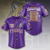 LSU Tigers Baseball National Champs 2025 Baseball Jersey  LSU1282