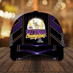 LSU Tigers Baseball National Champs 2025 Classic Cap LSU1010