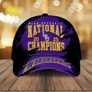 LSU Tigers Baseball National Champs 2025 Classic Cap  LSU1028