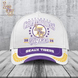 LSU Tigers Baseball National Champs 2025 Classic Cap  LSU1092