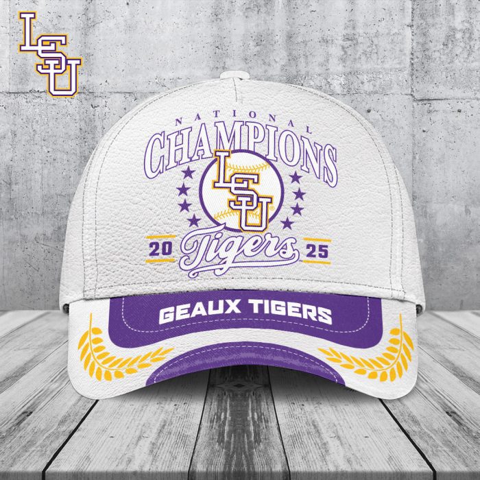 LSU Tigers Baseball National Champs 2025 Classic Cap  LSU1092