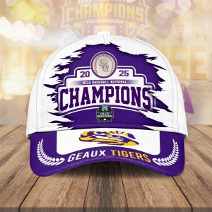 LSU Tigers Baseball National Champs 2025 Classic Cap  LSU1098