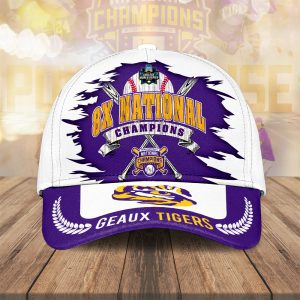 LSU Tigers Baseball National Champs 2025 Classic Cap  LSU1099