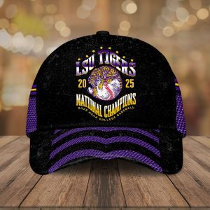 LSU Tigers Baseball National Champs 2025 Classic Cap  LSU1104