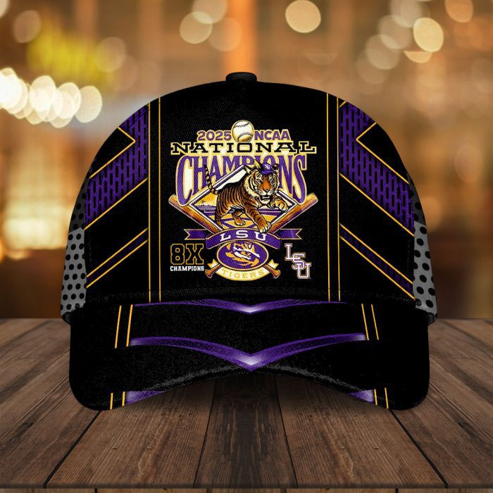 LSU Tigers Baseball National Champs 2025 Classic Cap  LSU1106