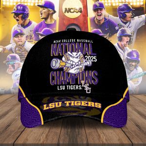 LSU Tigers Baseball National Champs 2025 Classic Cap  LSU1122