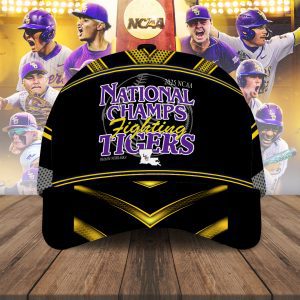 LSU Tigers Baseball National Champs 2025 Classic Cap  LSU1128