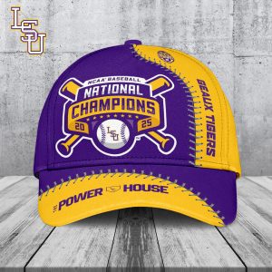 LSU Tigers Baseball National Champs 2025 Classic Cap  LSU1144