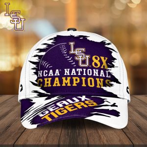 LSU Tigers Baseball National Champs 2025 Classic Cap  LSU1171