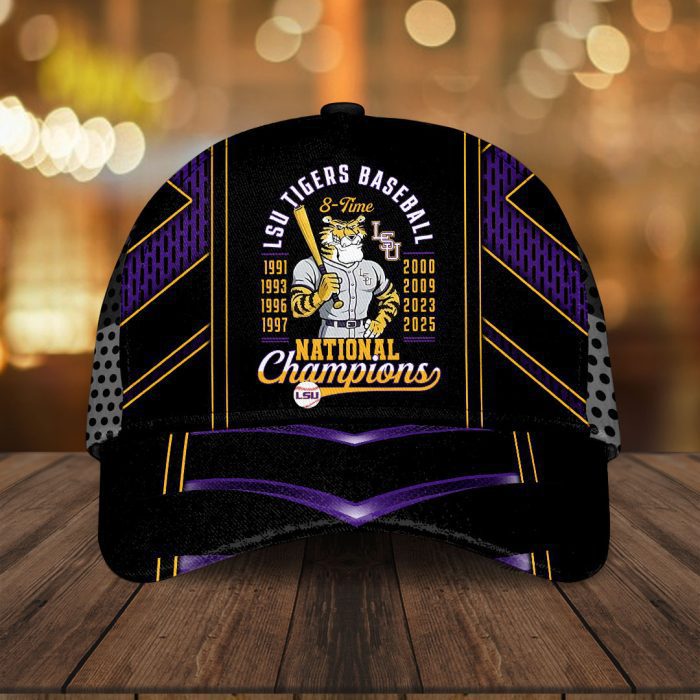 LSU Tigers Baseball National Champs 2025 Classic Cap  LSU1181