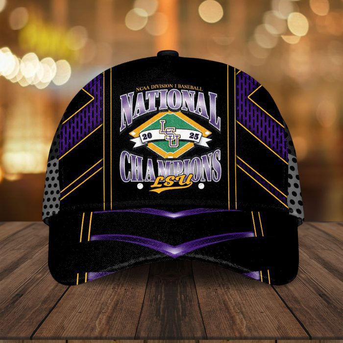 LSU Tigers Baseball National Champs 2025 Classic Cap  LSU1201
