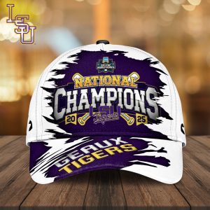 LSU Tigers Baseball National Champs 2025 Classic Cap  LSU1207