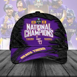 LSU Tigers Baseball National Champs 2025 Classic Cap  LSU1221