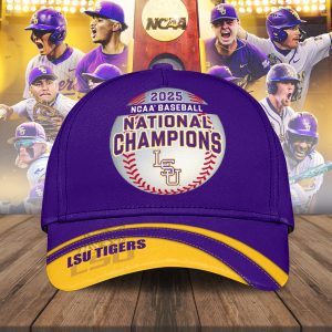 LSU Tigers Baseball National Champs 2025 Classic Cap  LSU1224