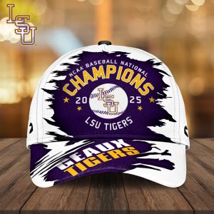 LSU Tigers Baseball National Champs 2025 Classic Cap  LSU1238