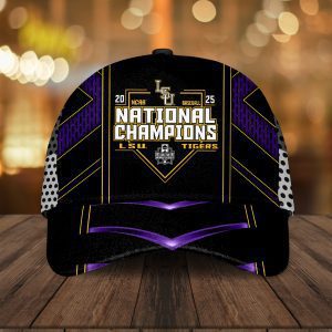 LSU Tigers Baseball National Champs 2025 Classic Cap  LSU1274