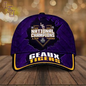 LSU Tigers Baseball National Champs 2025 Classic Cap  LSU1275