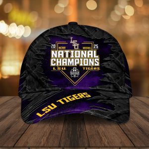 LSU Tigers Baseball National Champs 2025 Classic Cap  LSU1284