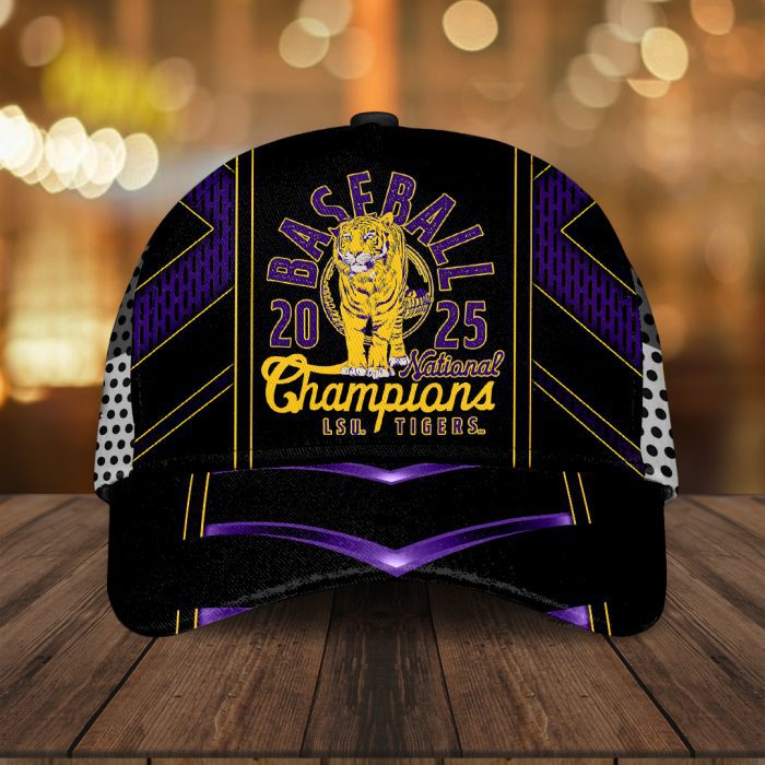 LSU Tigers Baseball National Champs 2025 Classic Cap  LSU1286