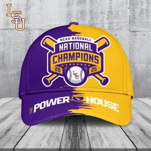 LSU Tigers Baseball National Champs 2025 Classic Cap  LSU1305