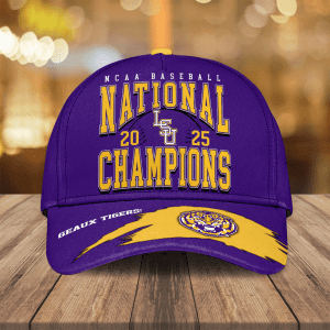 LSU Tigers Baseball National Champs 2025 Classic Cap  LSU1307