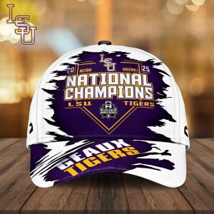 LSU Tigers Baseball National Champs 2025 Classic Cap  LSU1310
