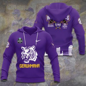 LSU Tigers Baseball National Champs 2025 Unisex Performance Hoodie  LSU1323