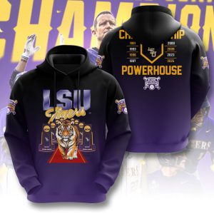 LSU Tigers Baseball National Champs 2025 Unisex Performance Hoodie  LSU1328