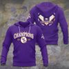 LSU Tigers Baseball National Champs 2025 Unisex Performance Hoodie  LSU1333
