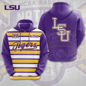 LSU Tigers Baseball National Champs 2025 Unisex Performance Hoodie  LSU1353