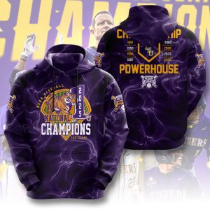 LSU Tigers Baseball National Champs 2025 Unisex Performance Hoodie  LSU1357