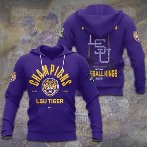 LSU Tigers Baseball National Champs 2025 Unisex Performance Hoodie  LSU1377