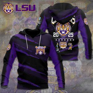 LSU Tigers Baseball National Champs 2025 Unisex Performance Hoodie  LSU1391