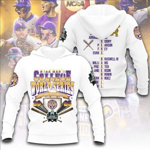 LSU Tigers Baseball National Champs 2025 Unisex Performance Hoodie  LSU1412