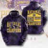 LSU Tigers Baseball National Champs 2025 Unisex Performance Hoodie  LSU1423