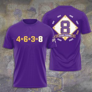 LSU Tigers Baseball National Champs 2025 Unisex Performance T-Shirt  LSU1036
