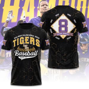LSU Tigers Baseball National Champs 2025 Unisex Performance T-Shirt  LSU1040