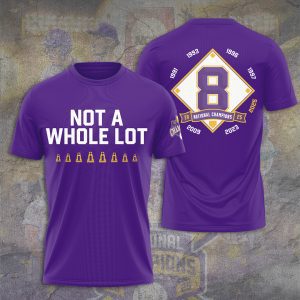 LSU Tigers Baseball National Champs 2025 Unisex Performance T-Shirt  LSU1087