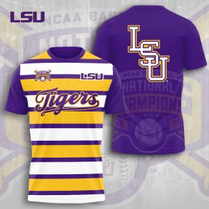 LSU Tigers Baseball National Champs 2025 Unisex Performance T-Shirt  LSU1102