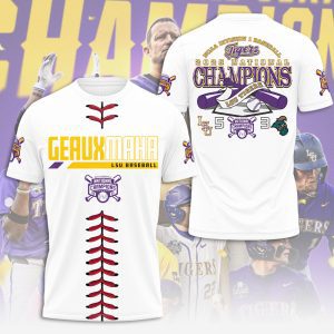 LSU Tigers Baseball National Champs 2025 Unisex Performance T-Shirt  LSU1111
