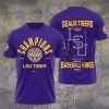 LSU Tigers Baseball National Champs 2025 Unisex Performance T-Shirt  LSU1212