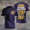 LSU Tigers Baseball National Champs 2025 Unisex Performance T-Shirt  LSU1244