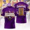 LSU Tigers Baseball National Champs 2025 Unisex Performance T-Shirt  LSU1295