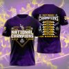 LSU Tigers Baseball National Champs 2025 Unisex Performance T-Shirt  LSU1299