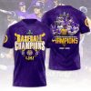 LSU Tigers Baseball National Champs 2025 Unisex Performance T-Shirt  LSU1316