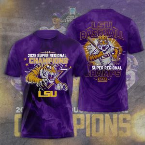 LSU Tigers Baseball National Champs 2025 Unisex Performance T-Shirt  LSU1317
